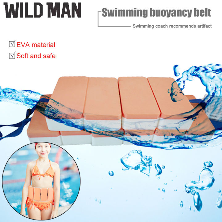 Blue)Aquatic Floatation Belt Buoyancy Belt Large Buckle Aquatic Swim Belt | UK