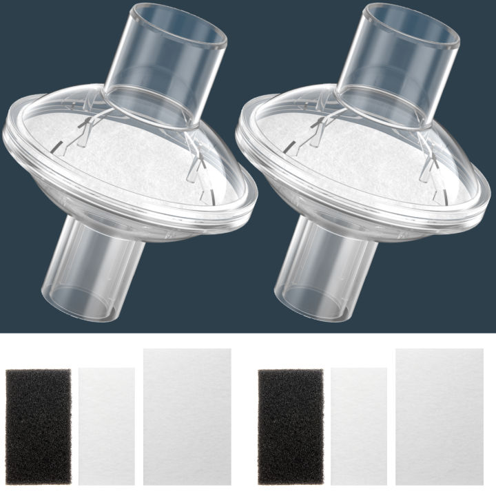 KsTek Universal Inline CPAP Filter for CPAP and BiPAP Machines, for