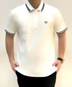 Fred Mens Polo Shirt Spandex Cotton Regular Fit Golf Shirt Casual Short Sleeve Top for Men