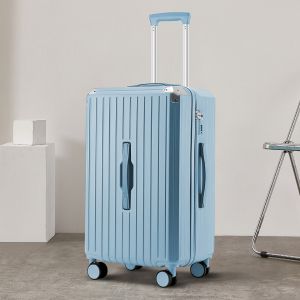 【MENGMA KOPER】A198 KOPER ZIPPER 2025 DESAIN BARU USB CHARGER KOPER TRAVEL MODIS 20/24/28