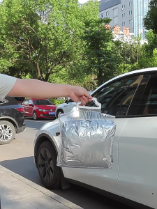 Car Cover Shell Full Body Protection Waterproof Dustproof Sunshield Universal Design For Sedan Outdoor Vehicle Shelter