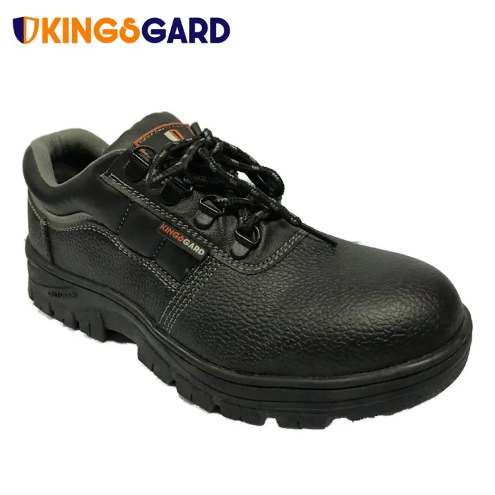 Kingsgard Safety Shoes Armyboy Low Cut Black Steel Toe Shoe w