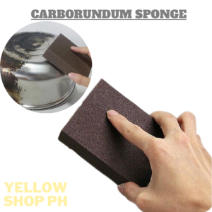 YELLOW SHOP 10pcs Magic Cleaning Carborundum Sponge Kitchen Utensils Wipe Pot Rust Decontamination