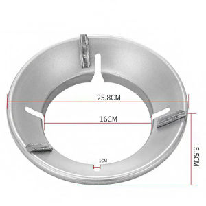 8 Hole Thick Windproof High Efficiency Gas Stove Energy Saving Cover Heat Insulation Pot Holder Wind Shield Brack  For LPG Cooker Home Kitchen