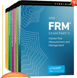 2025 FRM Exam Part 1/Part 2 GARP Official Textbook + Video Course+Q Bank + +Simulation Exam