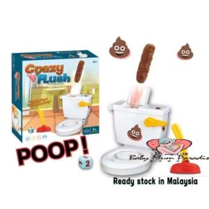 Crazy Flush Toilet Fun Prank Family Party Game Toy