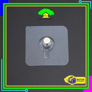 MI-C1093 Gantungan Hook Kait dan Baut Tempel Dinding Serbaguna / Gantungan Baut Mur Tanpa Bor Hook