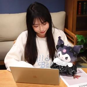 Cross-border foreign trade cartoon dress plush toy doll claw machine doll promotional gift childrens gift wholesale