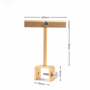 JAYNEBIO Aluminum Sign Holder Clamp C-Clamp Adjustable Price Tag Display Stand Durable Clothing Store Sign Clip Clothing Store
