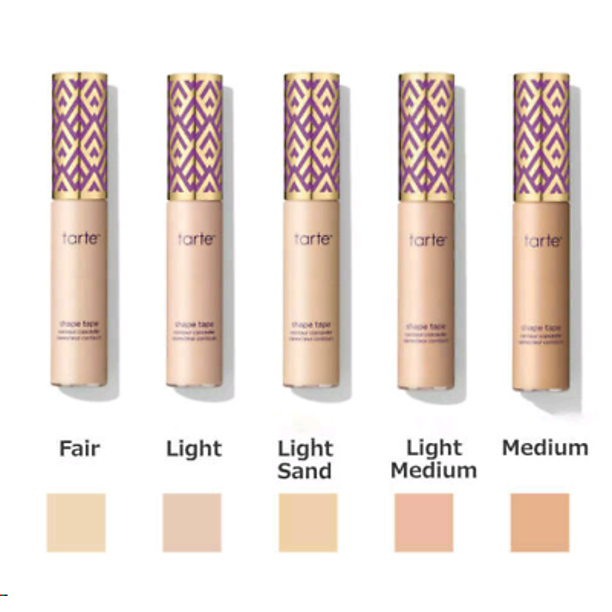 TARTE Shape Tape Contour Concealer – Double Duty Beauty, Reichhaltige Abdeckung & Konturierung