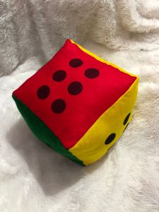 Dadu Flanel | Dadu Ular Tangga Jumbo | Dadu Bantal UKURAN 20X20 10X10 BENER JUMBO ORIE