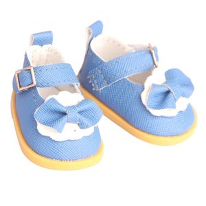 YANZA TỰ LÀM Búp Bê Dễ thương Bông Búp Bê BOW Cho 14inch Búp Bê Búp bê Phụ Kiện Búp bê Giày Giày nhỏ Búp bê Khởi Động