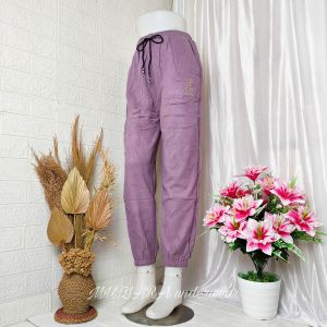 Jogger Pants Wanita Fit M-XXL Bahan Beludru Import Premium/ Celana Jogger Wanita/Jogger Panjang Wanita Bahan Bludru Fit XXL Import Premium