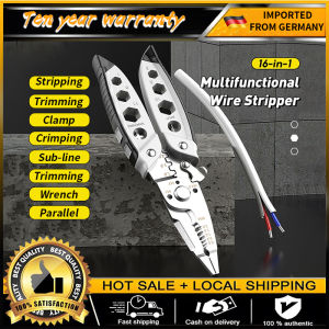 Stripping Pliers Cut Winding Crimper Crimping Line Electrical Plier Cable Wire Stripper Clamp Cutter Electrician Tools