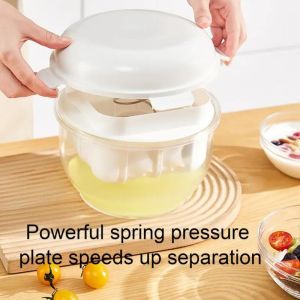 WIRELESSSTORE13E3ตัวกรองโยเกิร์ตทำเองเครื่องทำตัวกรองกาแฟแบบตาข่ายเนื้อละเอียดเป็นพิเศษใช้ซ้ำได้เครื่องแยกน้ำเวย์มิลค์ชีส