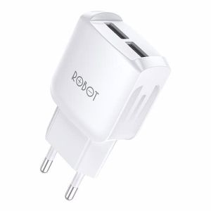 Kepala Charger Robot RT-K6 - 2 Port  USB 2.4A Original