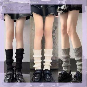 [Toplans]💖[HOT SALE]🎈🎈 Lolita Leg Warmers Women Long Socks Wool Knitted Foot Cover Arm Warmer Autumn Winter Crochet Heap Socks Boot Cuffs Stockings