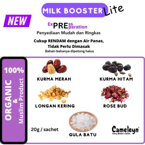 CAMELEYN ™ - 7 in 1 Pek Harian Milkbooster Buahan Kering | OMB Buah Milkbooster| Daily Pack Milk Booster