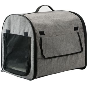 Pet Carrier Foldable Breathable Dog Cat Travel Crate Portable Pet Kennel Indoor Outdoor Car Carrier House S M L