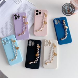 DSA Softcase macaroon pelindung kamera rantai mutiara casing VIVO, XIAOMI & INFINIX SMART