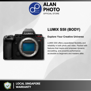 Panasonic Lumix S5 II S5II S5M2 Mirrorless Camera Body & 20-60mm Lens | Panasonic Singapore Warranty