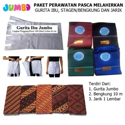 Paket Gurita Ibu Jumbo Bengkung dan Jarik ibu melahirkan
