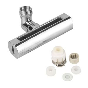 Kitchen Faucet 360° Rotation 4 Modes 4 in 1 Flexible High Pressure Sink Faucet Replaceable Water Tap with Sprayer