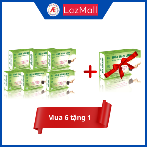 COMBO 06 hộp Hòa Hãn Linh 30v tặng 01 hộp 30v - Giảm chứng ra mồ hôi nhiều