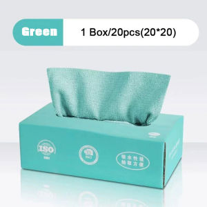 10 PCS Disposable Microfiber Cloth Super Absorbent And Quick Drying Dry Wet Use Cleaning Cloth Home Kitchen Cleaning Cloth