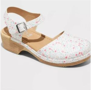 Art Class Girls Floral Shoes Size 13