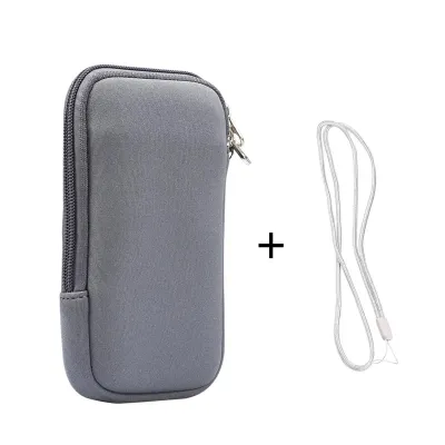 Universal 4.7-7.2 Mini Portable Phone Bag Pouch for IPhone Samsung Huawei Xiaomi Shockproof Phone Case Cover W/ Shoulder Strap