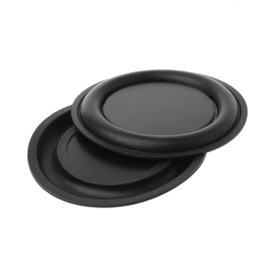 62mm Speaker Diaphragm Rubber Bass Radiator Passive Radiator Rubber+Iron Material Accessories Stable to Use