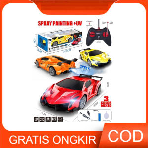 MAINAN ANAK RC SPORT CAR SPRAY 1:14 MOBIL REMOTE CONTROL BERASAP RC MOBIL RC CAR