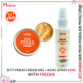 B1T1 Rosmar Kojic Pekas Cream & Kojic Sun Protect Spray SPF50, Pampaputi Whitening Exfoliating Hydrating Moisturizing Sunblock Sunscreen Face Body Moisturizer Skincare Glycerin AHA Pekas Melasma Blemishes Acne Pimples Blackheads Dark Spot Beauty Skin Care. 