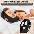 【UMUM】Anti Snore Chin Strap for CPAP Users, Snore Stopper with Adjustable Velcro, Chin Strap for Sleeping Comfortable Stop Snoring Solution, Anti Snoring Devices Breathable and Reusable. 