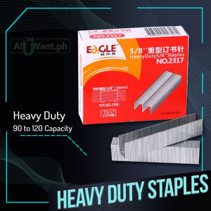 All U Want  - Heavy Duty Stapler 120 sheets Capacity Size 23/6 to 23/17 Stapler