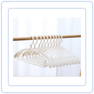 【Pure Care】 Wide Shoulder Seamless Drying Hangers / Plastic Anti-Slip Multifunctional Household Clothes Support