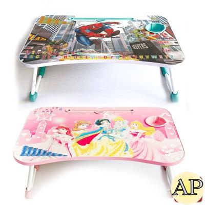 AP TRADING 60 x 40cm BedTABLE Small Folding Desk Bed Table with Cup Holder(origi