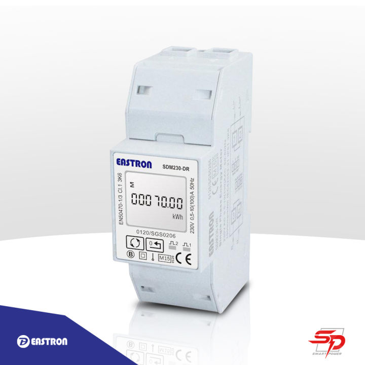 SINGLE PHASE kWh ENERGY METER EASTRON SDM230 - DIGITAL TYPE WITH RS485 ...