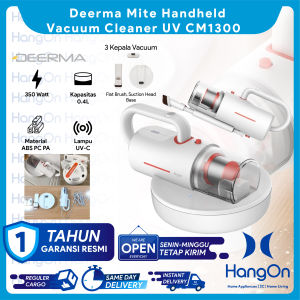 Deerma CM1300 Mite Handheld Vacuum Cleaner UV Penyedot Debu not cm1900