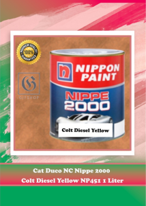 Cat Duco NC Nippe 2000 Colt Diesel Yellow NP451 1 Liter