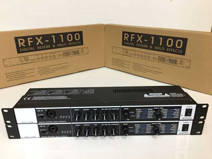 Zoom RFX1100 EFFECT VOCAL Efek Vocal ZOOM Rfx1100 | Lazada