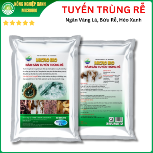 TUYẾN TRÙNG RỄ Ngăn Vàng Lá Bứu Rễ Héo Xanh Gói 1kg