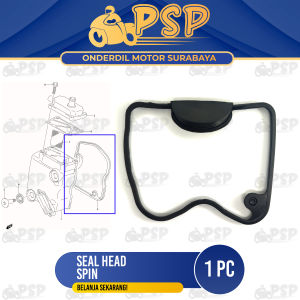 Seal Head Spin - Sil Siel Karet Gasket Head Heat Cover Tutup Cylinder Silinder Cop Suzuki Spin 125