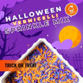 Trick Or Treat Vermicelli Sprinkles Mix Edible Halloween Decor Candy Halloween Cupcake Halloween Edible Decor Halloween Sprinkles. 