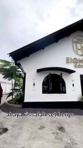 abaya set bergo - EXCLUSIVE ABAYA RAYA SERIES