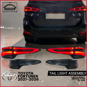 Toyota Fortuner 2021 to 2026 Smoke type Rear Tail lamp / Tail light Assembly Thailand Made YE-208