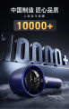 N68 Portable Turbo Mini Handheld Fan USB Rechargeable 100 Level Adjustable Speed ​​Long Battery Life LED Digital Display. 