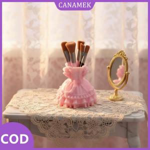 CANAMEK✨ 1 Bộ quy mô 1/12 Dollhouse thu nhỏ váy nhảy trang điểm bàn chải mô hình cho DIY Mini Cảnh Handmade Trang trí quà tặng cho trẻ em
