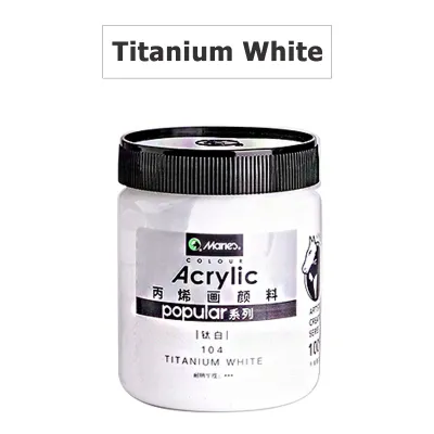 Maries màu acrylic 300ml Không Thấm Nước - 42 Màu Sắc Tố Bóng - Dùng Cho Vải Quần Áo Đá Móng Tay - Sơn Hội Họa & DIY màu vẽ acrylic